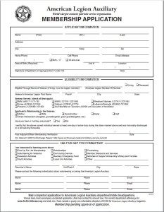 ALA Membership Applicaiton