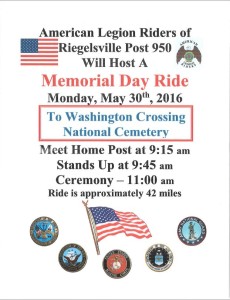 Memorial Day Ride 950