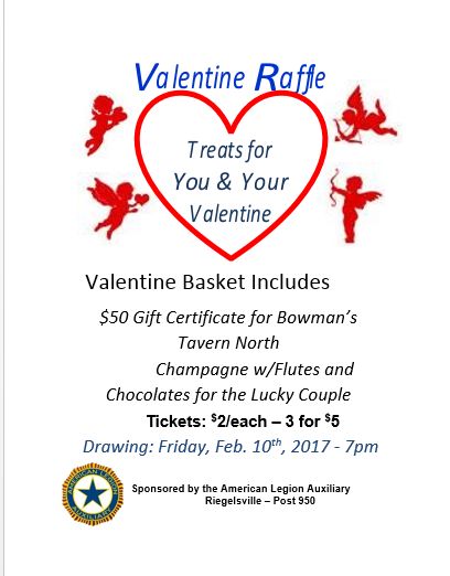Valentine Raffle 2017